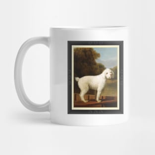 White Poodle In A Punt Mug